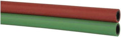 Parker - 1/4" Inside x 17/32" Outside Diam, Grade T Welding Hose - Green & Red, Twin Style, 200 psi Working Pressure - A1 Tooling