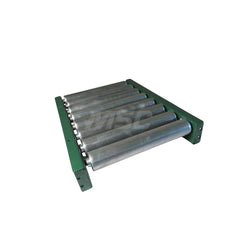 Gravity Conveyors; Conveyor Type: Roller; Component: Straight Conveyor; Telescopic: No; Roller Diameter (Decimal Inch): 2.5000; Overall Width: 16; Wheel Material: Galvanized Steel; Minimum Extended Length: 5.0 ft; Maximum Extended Length: 5.0000; Minimum