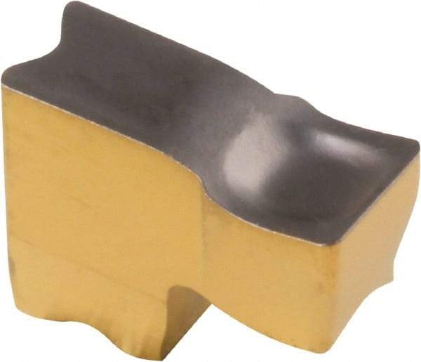 Iscar - 3PTNF Grade IC808, 3mm Cutting Width Carbide Grooving Insert - Neutral, 0.3mm Corner Radius, TiN/TiAlN Finish - A1 Tooling