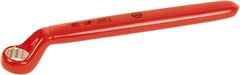 Wiha - 10mm 6 Point Insulated Offset Box Wrench - Single End, Chrome Vanadium Steel, Hi-Vis Red Finish - A1 Tooling