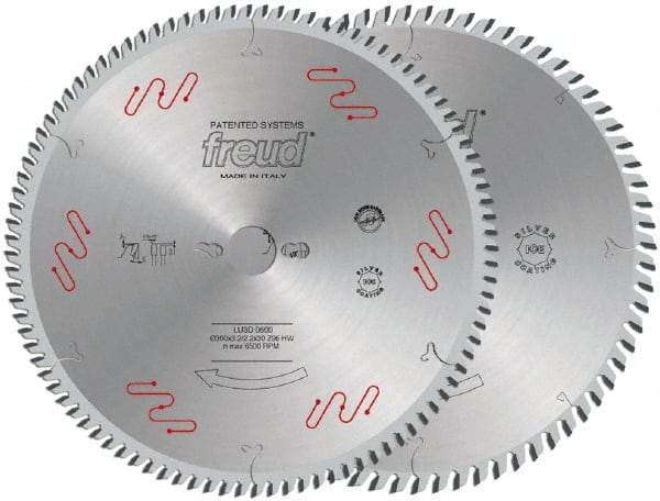 Freud - 250mm Diam, 30mm Arbor Hole Diam, 80 Tooth Wet & Dry Cut Saw Blade - Carbide-Tipped, Standard Round Arbor - A1 Tooling