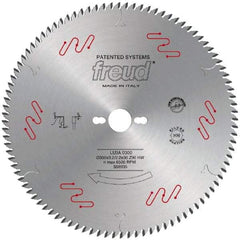 Freud - 250mm Diam, 30mm Arbor Hole Diam, 80 Tooth Wet & Dry Cut Saw Blade - Carbide-Tipped, Standard Round Arbor - A1 Tooling