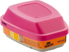 3M - Magenta and Orange P100 Cartridge and Filter Combination - Series 6000, 7000, FF-400, Protects Against Mercury Vapor, Sulfur Dioxide - A1 Tooling