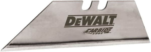 DeWALT - 5 Piece Steel Utility Knife Blade - 2-1/2" OAL - A1 Tooling