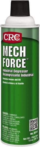 CRC - 20 oz Aerosol Cleaner/Degreaser - Aerosol, Nonchlorinated Blend of Organic Solvents - A1 Tooling