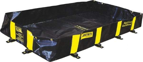 Justrite - 355 Gal Low Wall Berm - 6' Wide x 8" Long - A1 Tooling