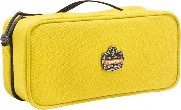 Ergodyne - 1 Pocket Yellow Polyester Tool Bag - 10" Wide x 4-1/2" Deep x 3" High - A1 Tooling