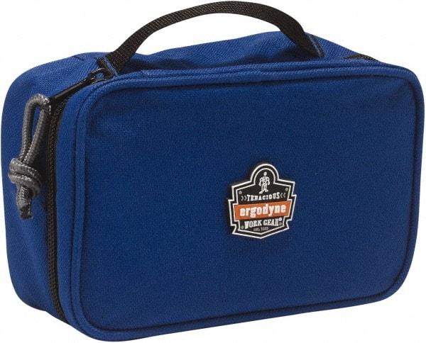 Ergodyne - 1 Pocket Blue Polyester Tool Bag - 7-1/2" Wide x 4-1/2" Deep x 3" High - A1 Tooling