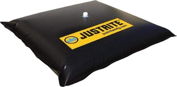 Justrite - 66" Long x 42" Wide, Vinyl Drain Seal - Black, Use to Stop Contaminated Groundwater From Going Down the Drain - A1 Tooling