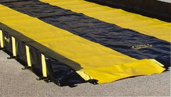 Justrite - 56' Long x 3' Wide, Spill Containment Berm Track Mat - Compatible with Berm - A1 Tooling