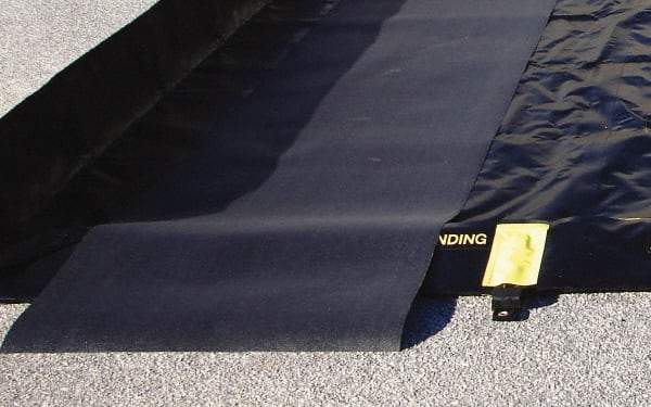 Justrite - 28' Long x 3' Wide, Spill Containment Berm Track Mat - Compatible with Berm - A1 Tooling