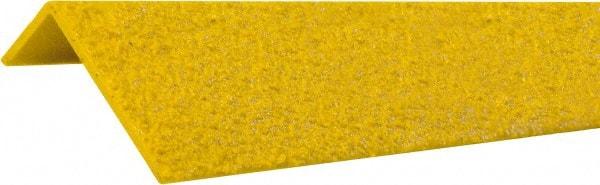 Rust-Oleum - Yellow Solid Color Anti-Slip Vinyl Strip - 2-1/4" Wide x 4' Long x 1" Thick, General Traffic - A1 Tooling