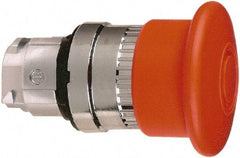 Schneider Electric - 22mm Mount Hole, Extended Mushroom Head, Pushbutton Switch Only - Round, Red Pushbutton, Maintained (MA), Momentary (MO) - A1 Tooling