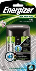 Energizer - 100 to 240 Volt Recharge Pro Charger - NiMH Compatible - A1 Tooling