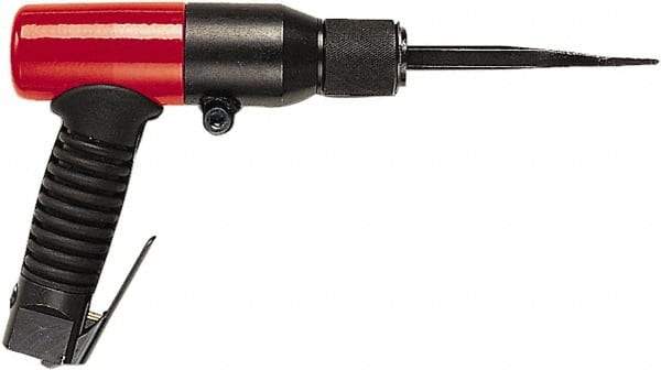 Chicago Pneumatic - 2,200 BPM, 1.53 Inch Long Stroke, Pneumatic Chipping Hammer - 8 CFM Air Consumption, 1/4 NPT Inlet - A1 Tooling