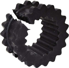 TB Wood's - 3 One Piece Split Flexible Coupling Sleeve - 1-7/8" OD, 1" OAL, Neoprene, Order 2 Hubs with Same OD & 1 Insert for Complete Coupling - A1 Tooling