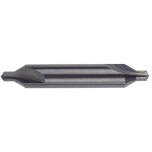 ‎#00 × 1-1/2″ OAL 60 Degree Carbide Plain Combined Drill and Countersink Bright Series/List #5495 - A1 Tooling