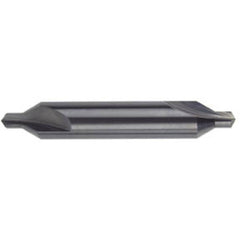 ‎#00 × 1-1/2″ OAL 90 Degree Carbide Plain Combined Drill and Countersink Bright Series/List #5495 - A1 Tooling