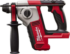 Milwaukee Tool - 18 Volt SDS Plus Chuck Cordless Rotary Hammer - 0 to 7,000 BPM, 0 to 1,300 RPM, Reversible - A1 Tooling