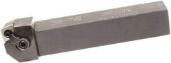 Sumitomo - MCRN, Left Hand Cut, 15° Lead Angle, 1" Shank Height x 1" Shank Width, Positive Rake Indexable Turning Toolholder - 6" OAL, CNMG 432 Insert Compatibility, Series Multi-Option - A1 Tooling