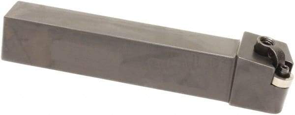 Sumitomo - MRGN, Left Hand Cut, 1-1/4" Shank Height x 1-1/4" Shank Width, Negative Rake Indexable Turning Toolholder - 6" OAL, RNMG 43 Insert Compatibility, Series Multi-Option - A1 Tooling