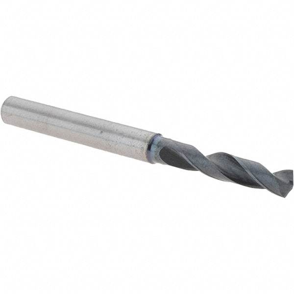 Sumitomo - 5.22mm 135° Solid Carbide Screw Machine Drill Bit - TiAlCr/TiSi Finish, 0.9843" Flute Length, 2.5591" OAL - A1 Tooling