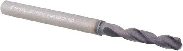 Sumitomo - 3.99mm 135° Solid Carbide Screw Machine Drill Bit - TiAlCr/TiSi Finish, 0.9055" Flute Length, 2.4016" OAL - A1 Tooling