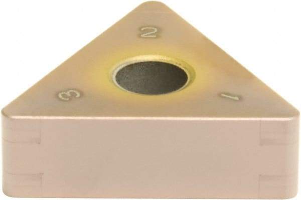 Sumitomo - 6NC-TNGA331 Grade BNC100 PCBN Turning Insert - TiCN Finish, 60° Triangle, 3/8" Inscr Circle, 3/16" Thick, 1/64" Corner Radius - A1 Tooling