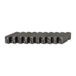 C.H. Hanson - 10 Piece, 1/4 Inch Character, Steel Type Set - 8 Character Capacity, 0-9 Content - A1 Tooling