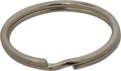 C.H. Hanson - 1" ID, 28mm OD, 3mm Thick, Split Ring - Carbon Spring Steel, Nickel Plated Finish - A1 Tooling