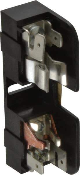 Ferraz Shawmut - 10 to 14 AWG, 600 VAC/VDC, 30 Amp, DIN Rail Mount, Screw Mount Fuse Block - 13/32 Inch Diameter x 1-1/2 Inch Fuse Length, 3.04 Inch Long x 3/4 Inch Wide x 1.31 Inch High Block - A1 Tooling