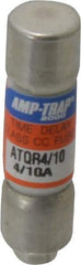 Ferraz Shawmut - 300 VDC, 600 VAC, 0.4 Amp, Time Delay General Purpose Fuse - Clip Mount, 1-1/2" OAL, 100 at DC, 200 at AC kA Rating, 13/32" Diam - A1 Tooling