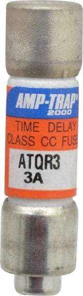 Ferraz Shawmut - 300 VDC, 600 VAC, 3 Amp, Time Delay General Purpose Fuse - Clip Mount, 1-1/2" OAL, 100 at DC, 200 at AC kA Rating, 13/32" Diam - A1 Tooling