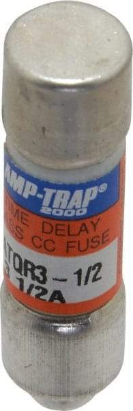 Ferraz Shawmut - 300 VDC, 600 VAC, 3.5 Amp, Time Delay General Purpose Fuse - Clip Mount, 1-1/2" OAL, 100 at DC, 200 at AC kA Rating, 13/32" Diam - A1 Tooling