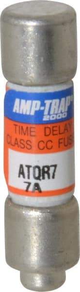 Ferraz Shawmut - 300 VDC, 600 VAC, 7 Amp, Time Delay General Purpose Fuse - Clip Mount, 1-1/2" OAL, 100 at DC, 200 at AC kA Rating, 13/32" Diam - A1 Tooling