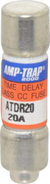 Ferraz Shawmut - 300 VDC, 600 VAC, 20 Amp, Time Delay General Purpose Fuse - Clip Mount, 1-1/2" OAL, 100 at DC, 200 at AC kA Rating, 13/32" Diam - A1 Tooling