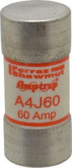 Ferraz Shawmut - 300 VDC, 600 VAC, 60 Amp, Fast-Acting General Purpose Fuse - Clip Mount, 2-3/8" OAL, 100 at DC, 200 at AC kA Rating, 1-1/16" Diam - A1 Tooling