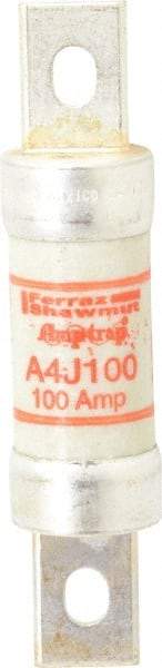 Ferraz Shawmut - 300 VDC, 600 VAC, 100 Amp, Fast-Acting General Purpose Fuse - Clip Mount, 4-5/8" OAL, 100 at DC, 200 at AC kA Rating, 1-1/8" Diam - A1 Tooling