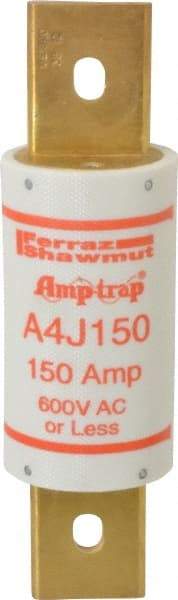 Ferraz Shawmut - 300 VDC, 600 VAC, 150 Amp, Fast-Acting General Purpose Fuse - Clip Mount, 5-3/4" OAL, 100 at DC, 200 at AC kA Rating, 1-5/8" Diam - A1 Tooling