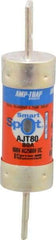 Ferraz Shawmut - 500 VDC, 600 VAC, 80 Amp, Time Delay General Purpose Fuse - Clip Mount, 4-5/8" OAL, 100 at DC, 200 at AC, 300 (Self-Certified) kA Rating, 1-1/16" Diam - A1 Tooling