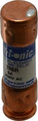 Ferraz Shawmut - 160 VDC, 250 VAC, 6 Amp, Time Delay General Purpose Fuse - Clip Mount, 50.8mm OAL, 20 at DC, 200 at AC kA Rating, 9/16" Diam - A1 Tooling