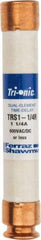 Ferraz Shawmut - 600 VAC/VDC, 1.25 Amp, Time Delay General Purpose Fuse - Clip Mount, 127mm OAL, 20 at DC, 200 at AC kA Rating, 13/16" Diam - A1 Tooling