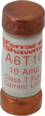 Ferraz Shawmut - 300 VDC, 600 VAC, 10 Amp, Fast-Acting General Purpose Fuse - Clip Mount, 1-1/2" OAL, 100 at DC, 200 at AC kA Rating, 9/16" Diam - A1 Tooling