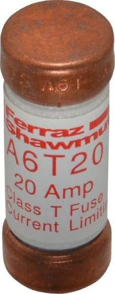 Ferraz Shawmut - 300 VDC, 600 VAC, 20 Amp, Fast-Acting General Purpose Fuse - Clip Mount, 1-1/2" OAL, 100 at DC, 200 at AC kA Rating, 9/16" Diam - A1 Tooling