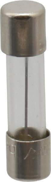 Ferraz Shawmut - 125 VAC, 4 Amp, Fast-Acting Miniature Glass Fuse - Clip Mount, 20mm OAL, 10 at AC kA Rating, 5mm Diam - A1 Tooling