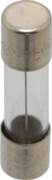 Ferraz Shawmut - 125 VAC, 6 Amp, Fast-Acting Miniature Glass Fuse - Clip Mount, 1" OAL, 10 at AC kA Rating, 1/4" Diam - A1 Tooling