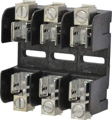 Ferraz Shawmut - 3 Pole, 250 VAC/VDC, 30 Amp, Screw Mount Fuse Block - 3 Inch Long x 3 Inch Wide x 1.38 Inch High Block - A1 Tooling