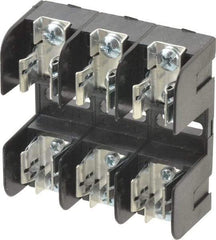 Ferraz Shawmut - 3 Pole, 250 VAC/VDC, 30 Amp, Screw Mount Fuse Block - 3 Inch Long x 3 Inch Wide x 1.38 Inch High Block - A1 Tooling