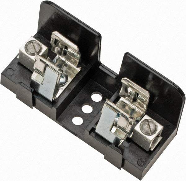 Ferraz Shawmut - 1, 2, 3 Pole, 14 to 2 AWG, 600 VAC/VDC, 60 Amp, Screw Mount Fuse Block - 4 Inch Long x 1-1/2 Inch Wide x 2.21 Inch High Block - A1 Tooling