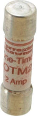 Ferraz Shawmut - 250 VAC, 2 Amp, Fast-Acting General Purpose Fuse - Clip Mount, 1-1/2" OAL, 10 at AC kA Rating, 13/32" Diam - A1 Tooling